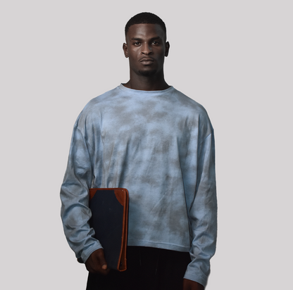 T-shirt Nuage Bleu-Gris