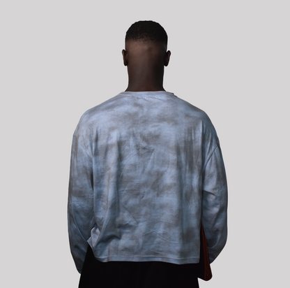 T-shirt Nuage Bleu-Gris