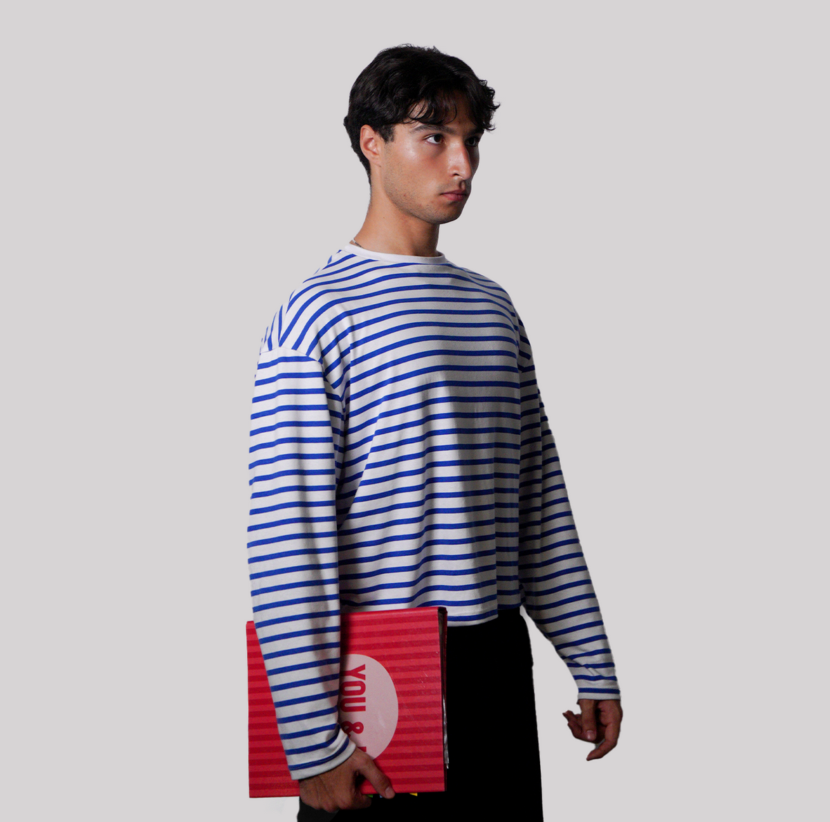 T-shirt Marinière Bleu Roi