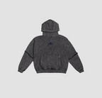 Gris washed Hoodie