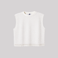 Débardeur Maille Blanche
