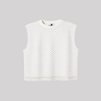 Débardeur Maille Blanche