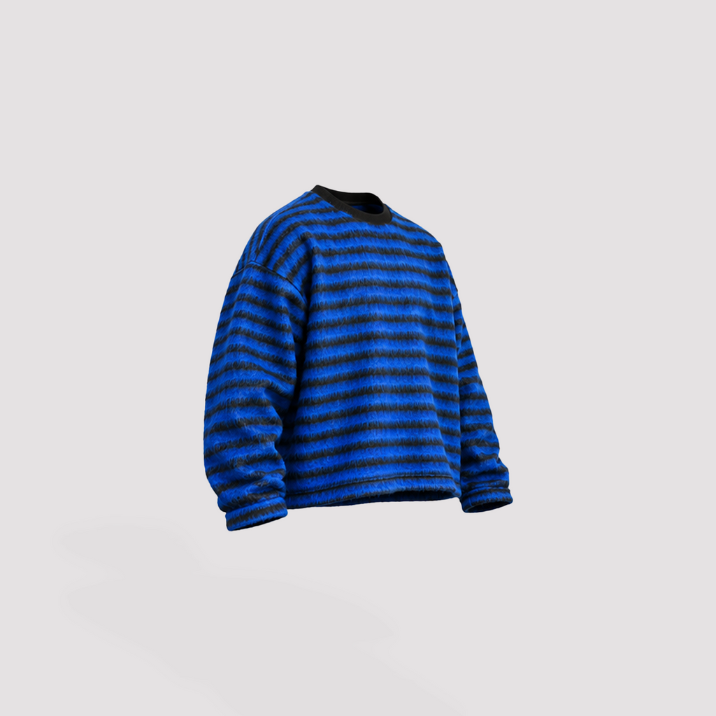 Pull Rayé Électrique