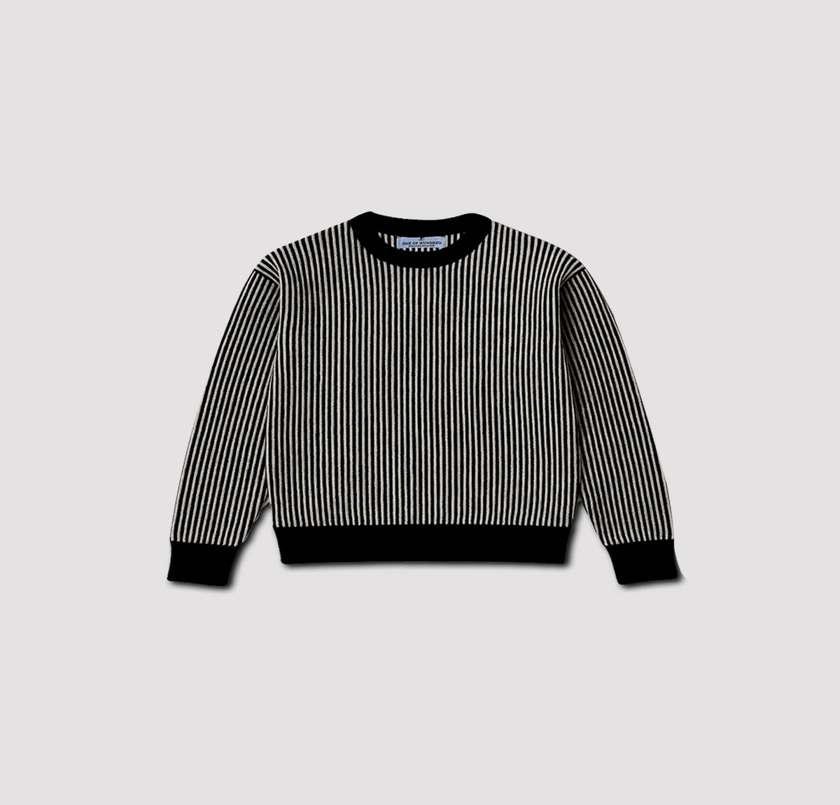 Sweet Shirt Striped Noir & Écru