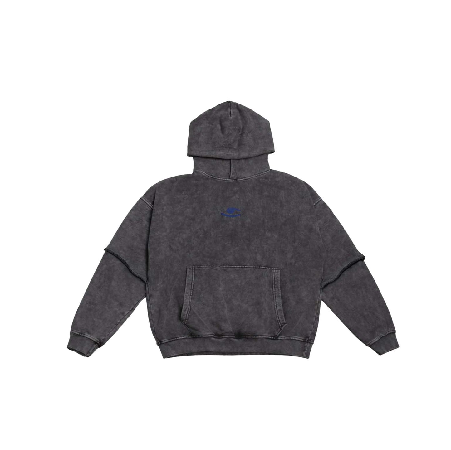 Gris washed Hoodie