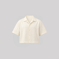 Chemise Craquelée Écru