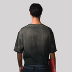 T-shirt Délavé Kaki