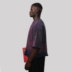 T-shirt Flamme Violet