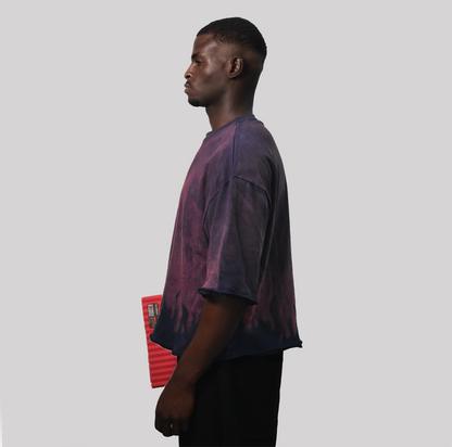T-shirt Flamme Violet