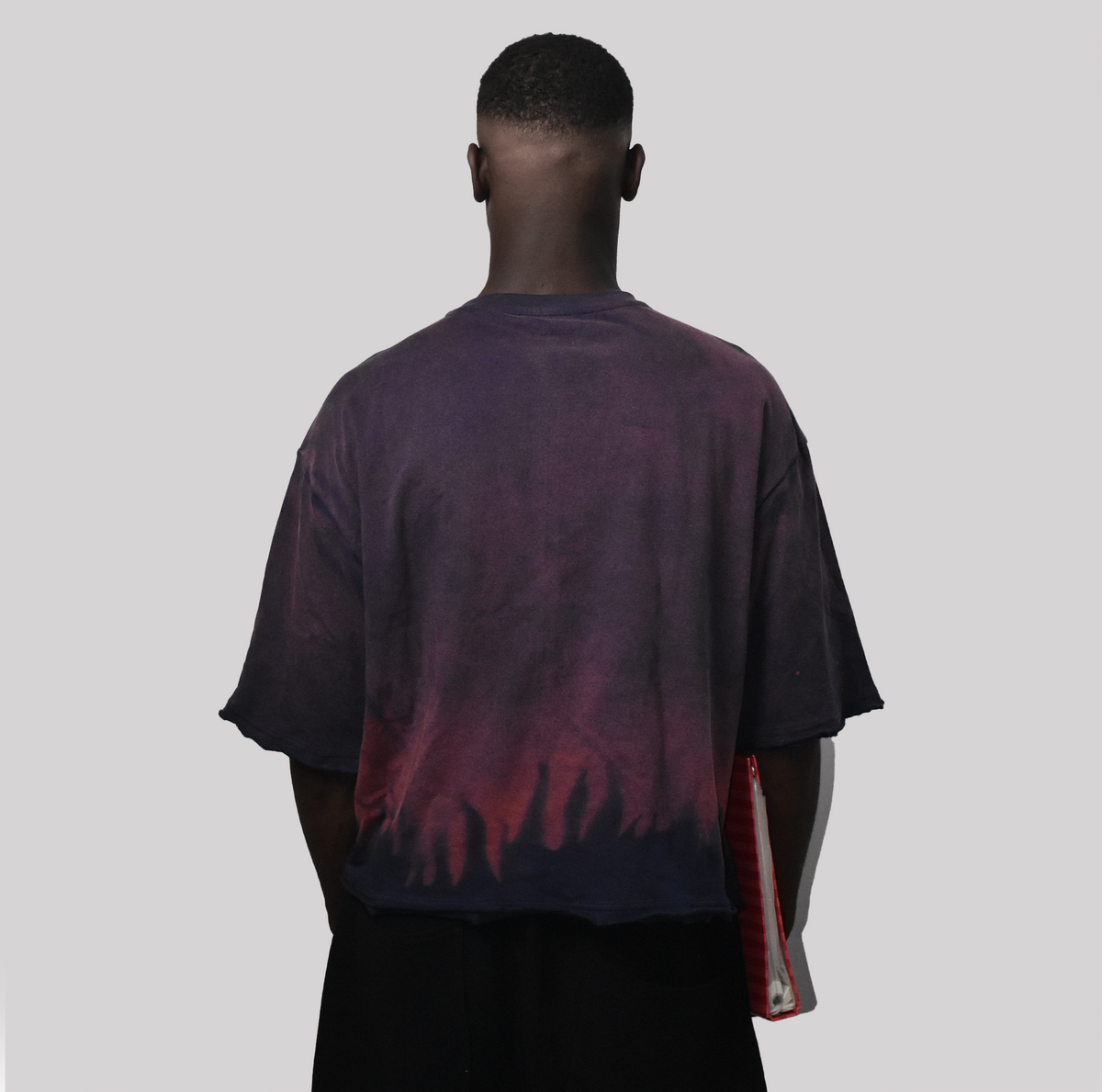 T-shirt Flamme Violet